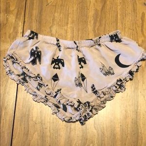 Spell barbarella shorts! Rare!